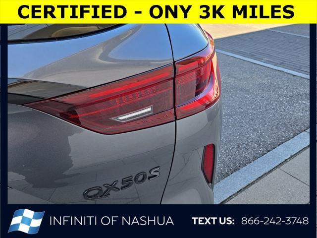 used 2025 INFINITI QX50 car, priced at $41,500