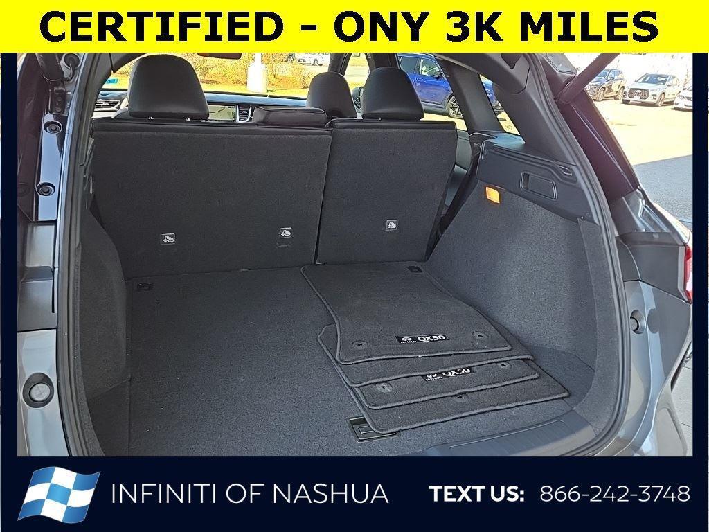 used 2025 INFINITI QX50 car, priced at $38,997