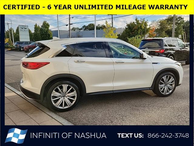 used 2021 INFINITI QX50 car, priced at $30,497