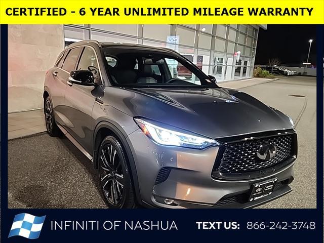 used 2021 INFINITI QX50 car, priced at $28,990