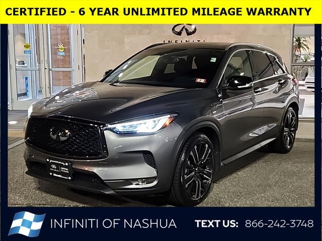 used 2021 INFINITI QX50 car, priced at $28,990