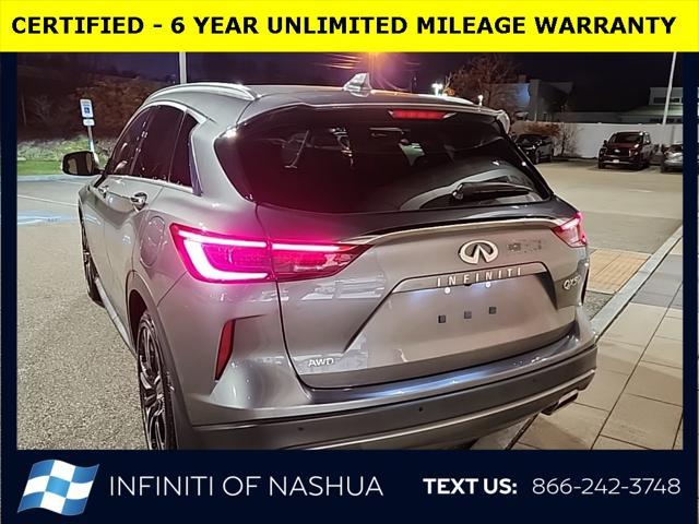 used 2021 INFINITI QX50 car, priced at $28,990