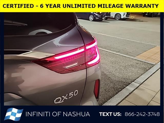 used 2021 INFINITI QX50 car, priced at $28,990