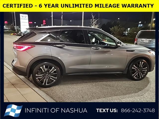 used 2021 INFINITI QX50 car, priced at $28,990