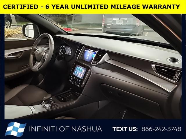 used 2021 INFINITI QX50 car, priced at $28,990