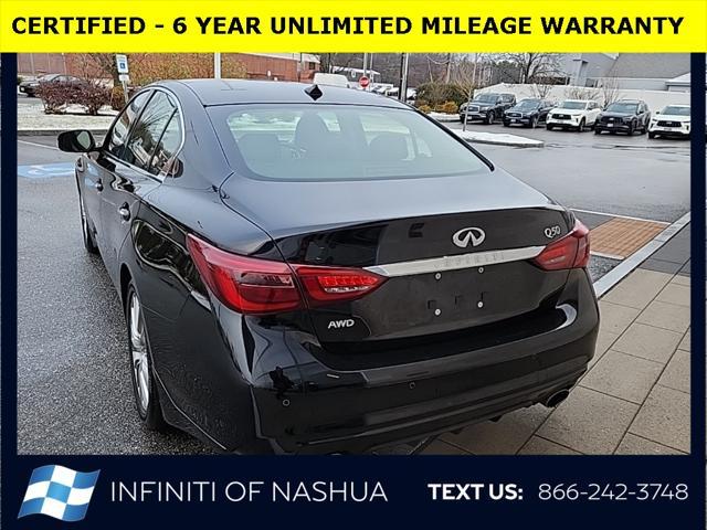 used 2021 INFINITI Q50 car, priced at $27,220