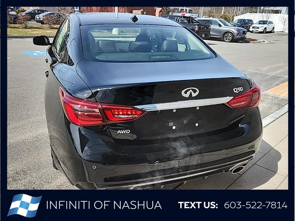 new 2024 INFINITI Q50 car, priced at $45,051