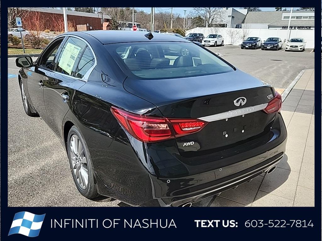 new 2024 INFINITI Q50 car, priced at $45,051