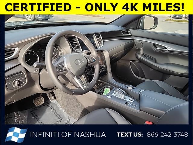 used 2024 INFINITI QX55 car, priced at $39,677