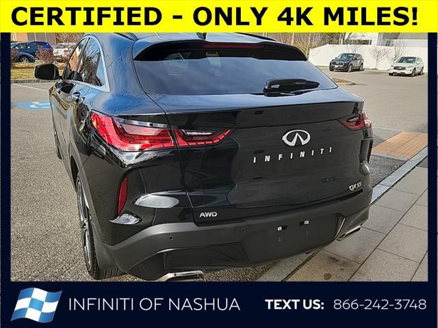 used 2024 INFINITI QX55 car, priced at $39,677