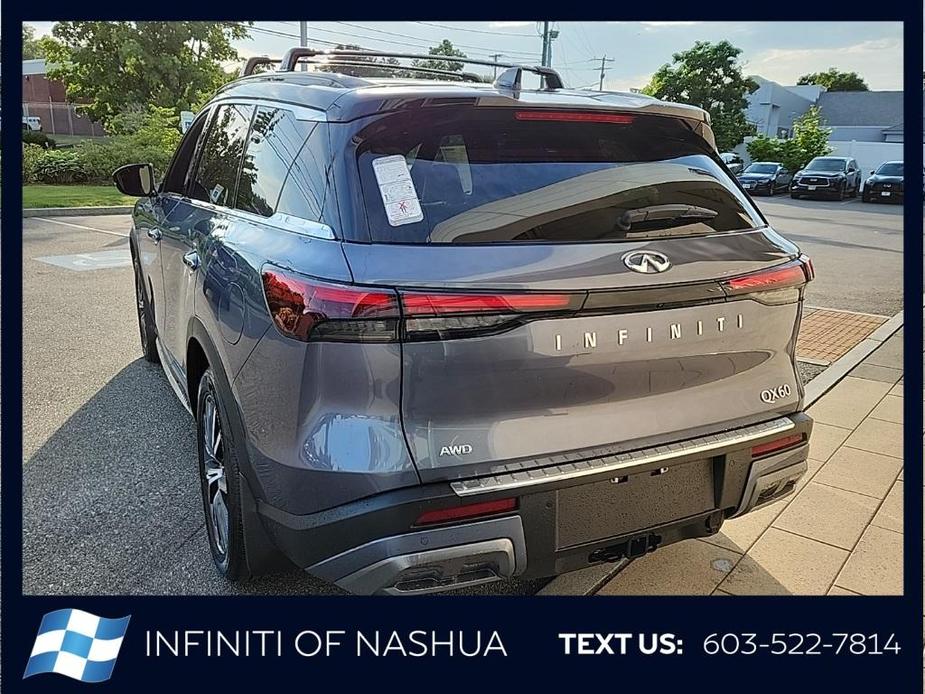 new 2024 INFINITI QX60 car, priced at $66,335