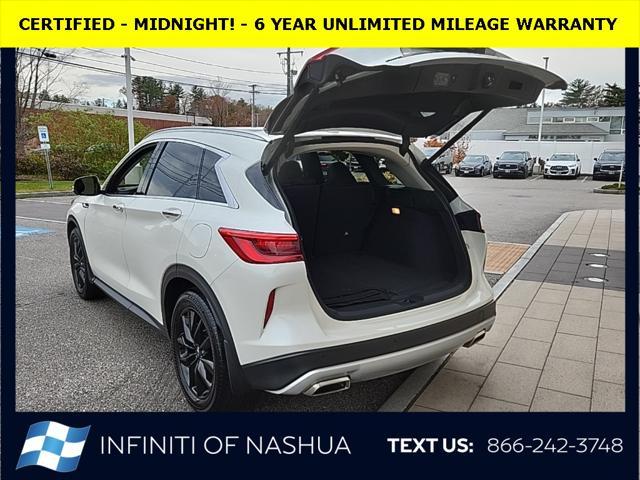 used 2021 INFINITI QX50 car, priced at $30,470