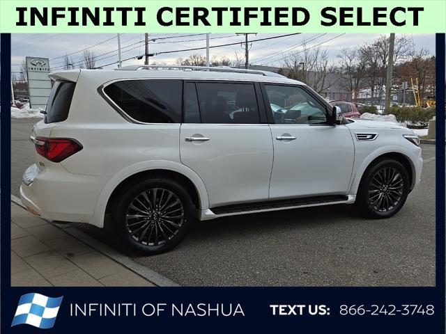 used 2022 INFINITI QX80 car, priced at $44,570