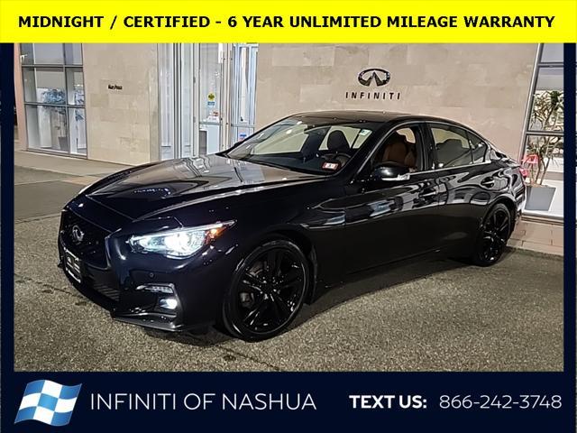 used 2021 INFINITI Q50 car, priced at $31,700