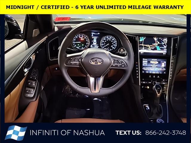 used 2021 INFINITI Q50 car, priced at $31,700