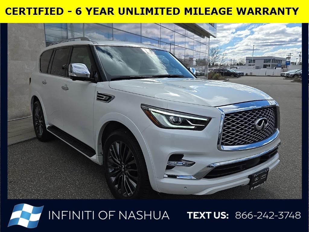 used 2024 INFINITI QX80 car, priced at $64,370