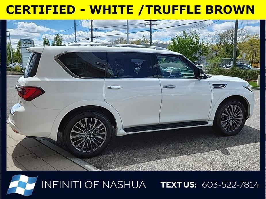 used 2023 INFINITI QX80 car, priced at $58,677