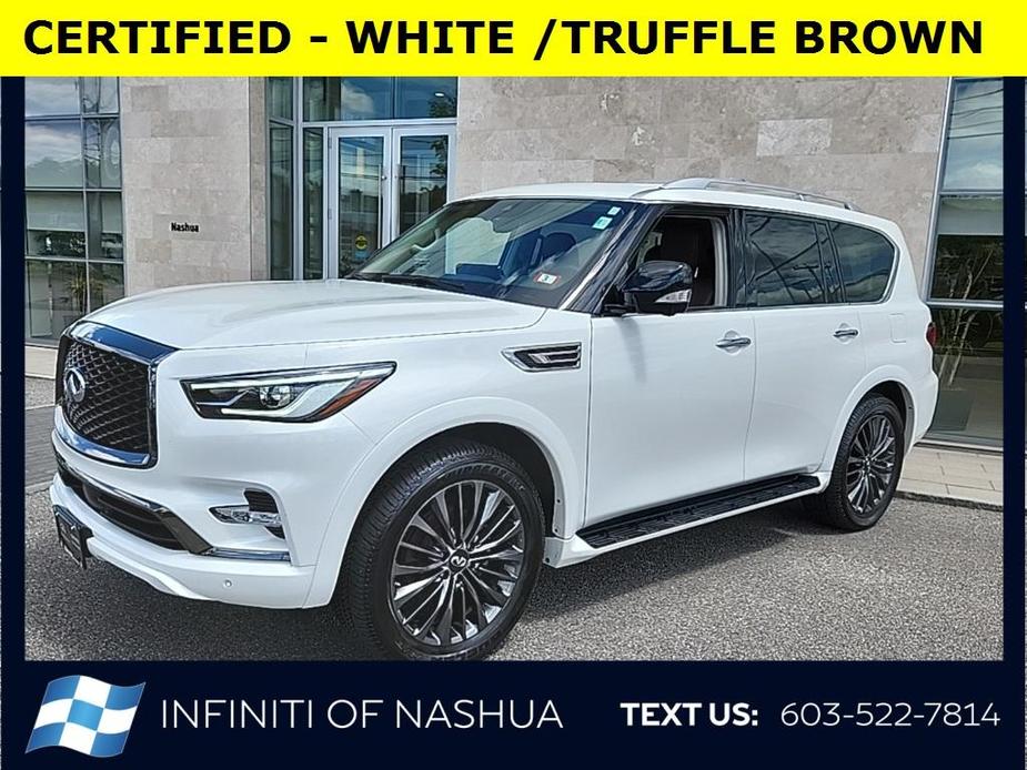 used 2023 INFINITI QX80 car, priced at $58,677