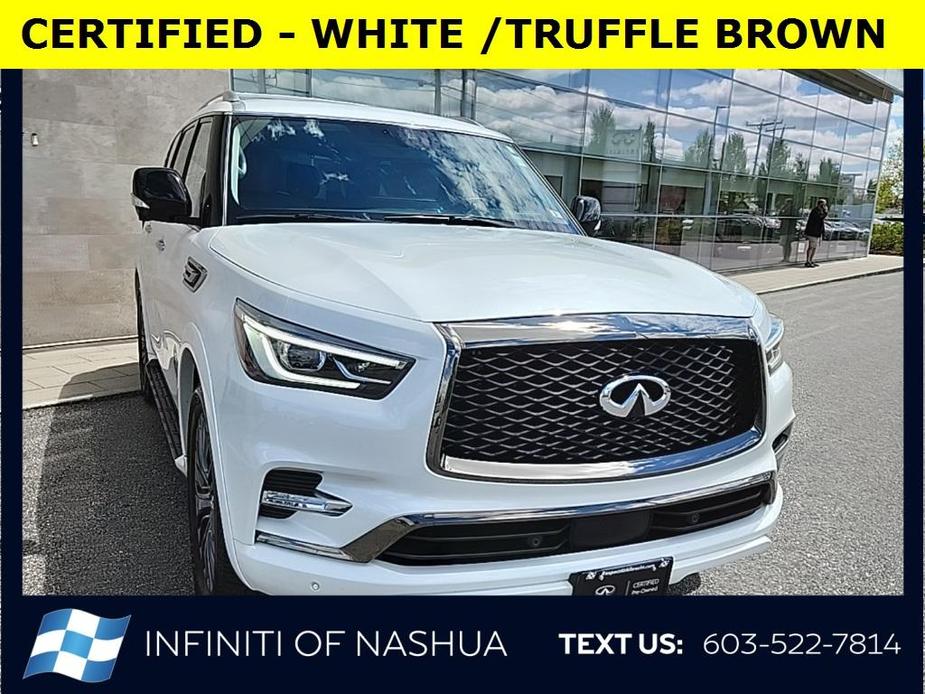 used 2023 INFINITI QX80 car, priced at $56,220