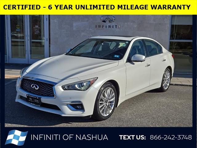 used 2021 INFINITI Q50 car, priced at $28,950