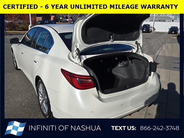 used 2021 INFINITI Q50 car, priced at $28,698