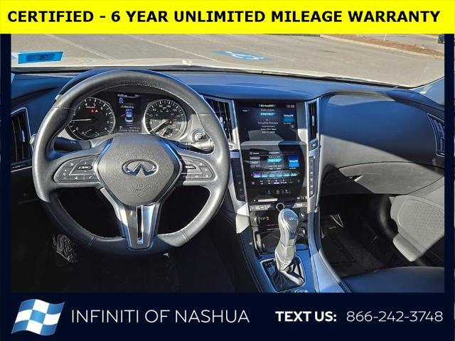 used 2021 INFINITI Q50 car, priced at $28,698