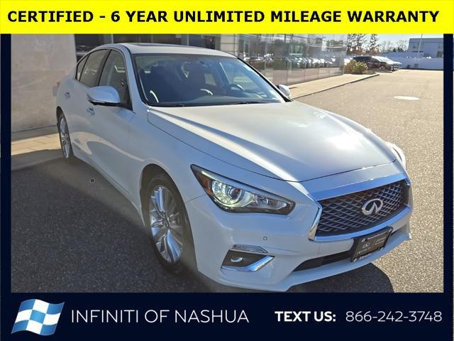 used 2021 INFINITI Q50 car, priced at $28,698