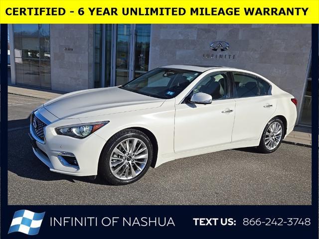 used 2021 INFINITI Q50 car, priced at $28,698