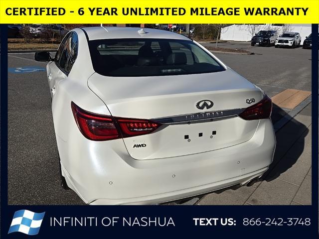 used 2021 INFINITI Q50 car, priced at $28,698