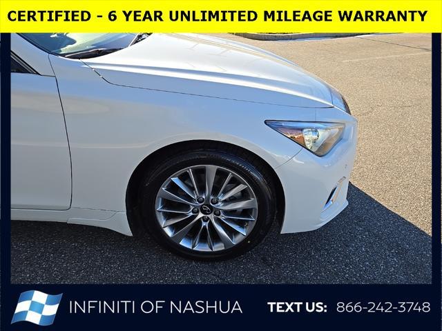 used 2021 INFINITI Q50 car, priced at $28,698