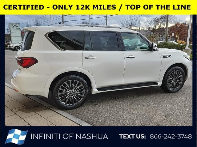 used 2024 INFINITI QX80 car, priced at $62,377