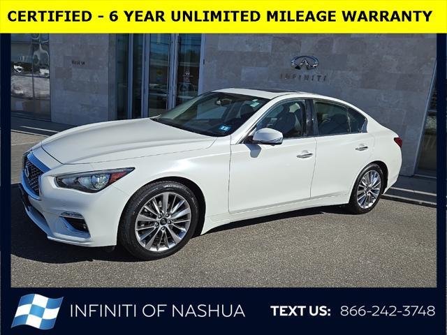 used 2022 INFINITI Q50 car, priced at $33,377