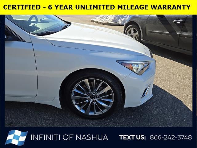 used 2022 INFINITI Q50 car, priced at $33,377