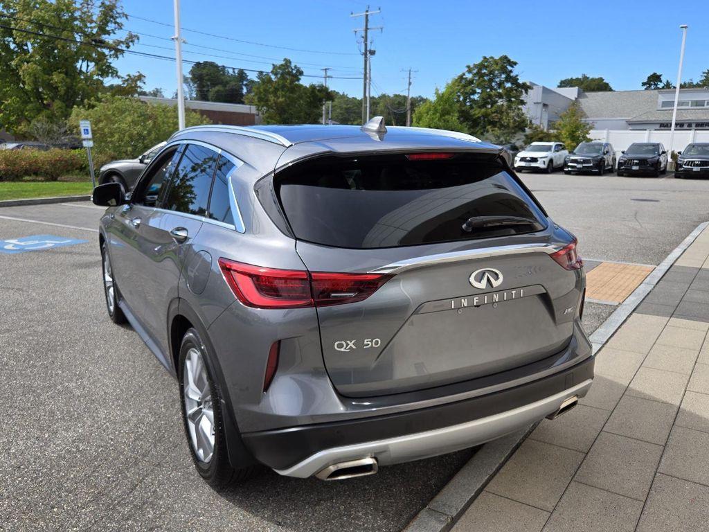 used 2021 INFINITI QX50 car, priced at $23,770