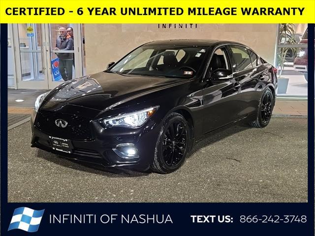 used 2022 INFINITI Q50 car, priced at $29,977