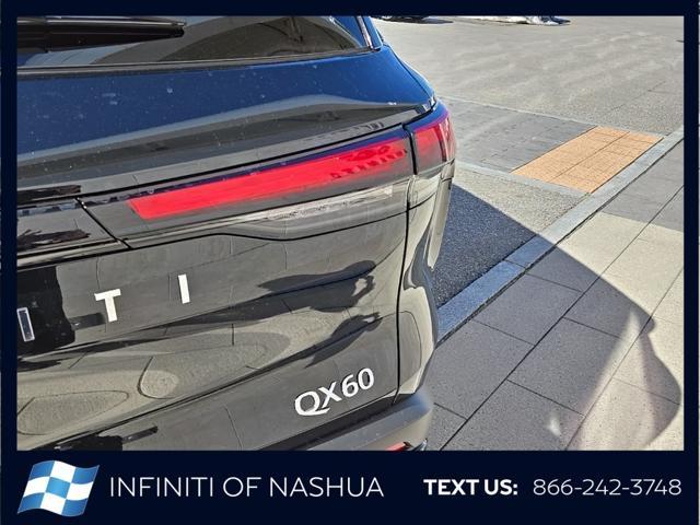 new 2025 INFINITI QX60 car, priced at $52,588