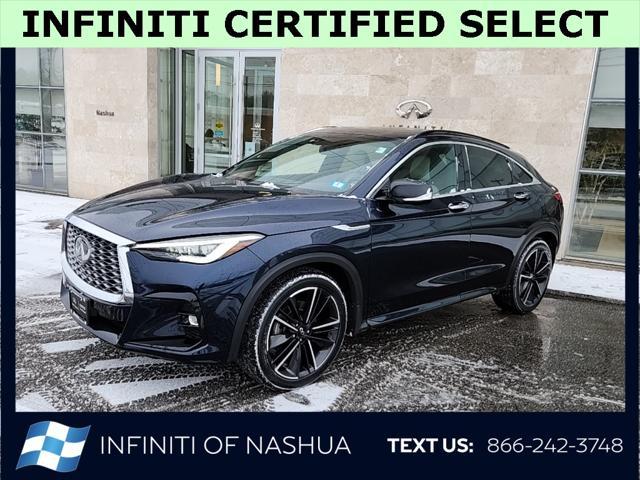 used 2022 INFINITI QX55 car, priced at $27,900