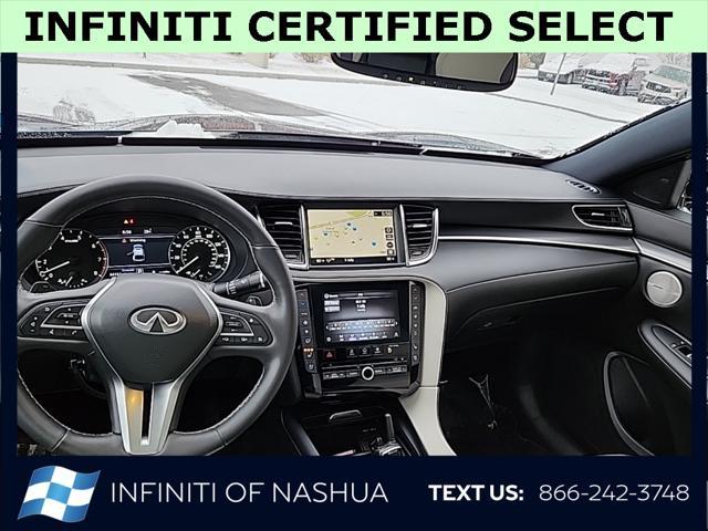 used 2022 INFINITI QX55 car, priced at $27,900