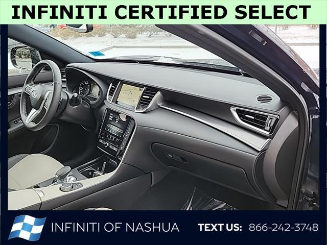 used 2022 INFINITI QX55 car, priced at $27,900