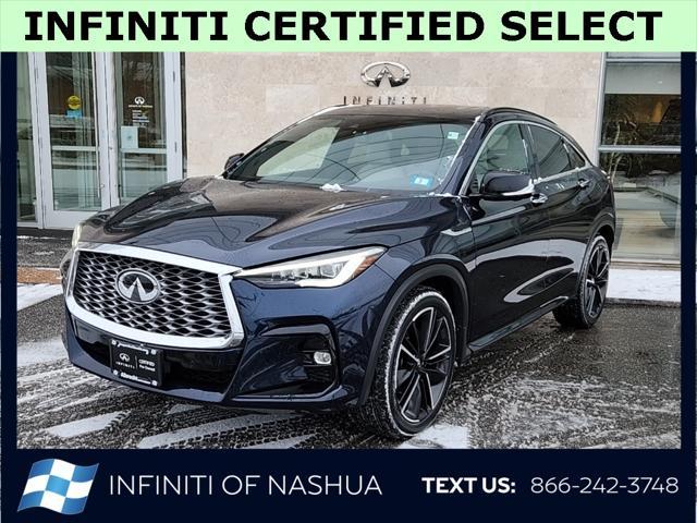 used 2022 INFINITI QX55 car, priced at $28,970