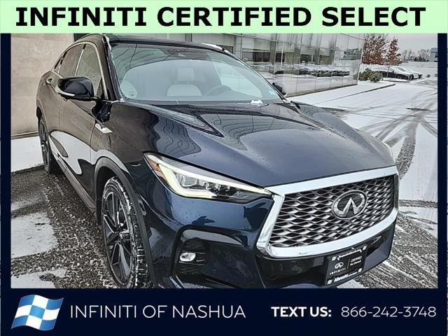 used 2022 INFINITI QX55 car, priced at $27,900