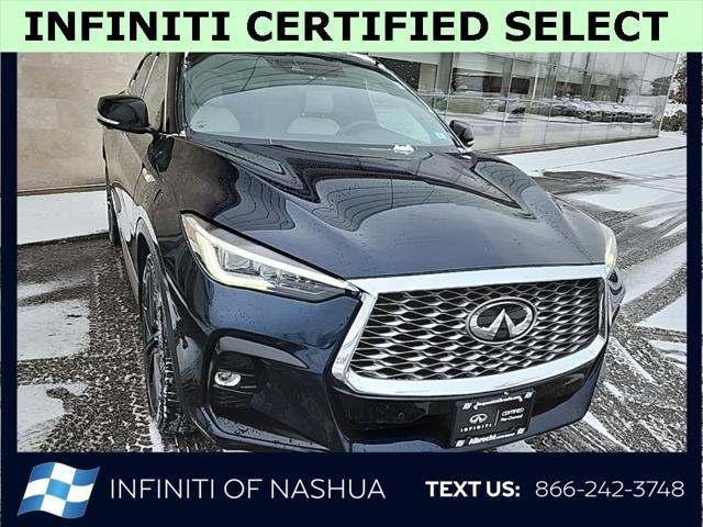 used 2022 INFINITI QX55 car, priced at $27,900