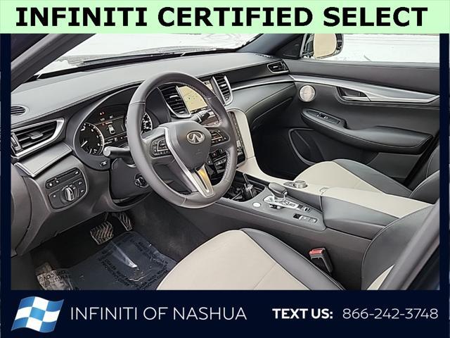 used 2022 INFINITI QX55 car, priced at $27,900