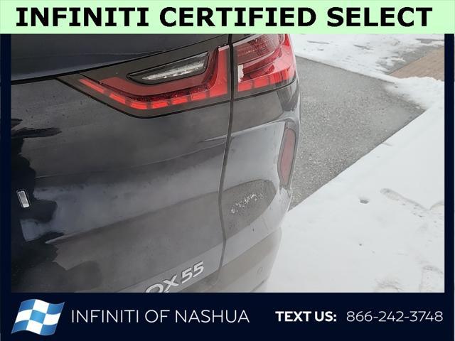 used 2022 INFINITI QX55 car, priced at $27,900