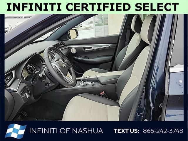 used 2022 INFINITI QX55 car, priced at $27,900