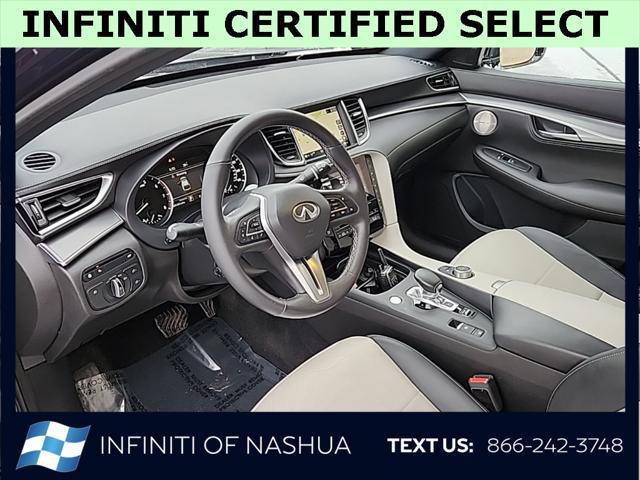 used 2022 INFINITI QX55 car, priced at $27,900