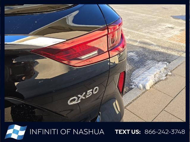 new 2025 INFINITI QX50 car, priced at $43,093