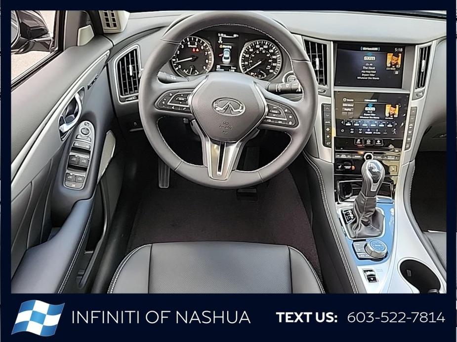 new 2024 INFINITI Q50 car, priced at $46,890