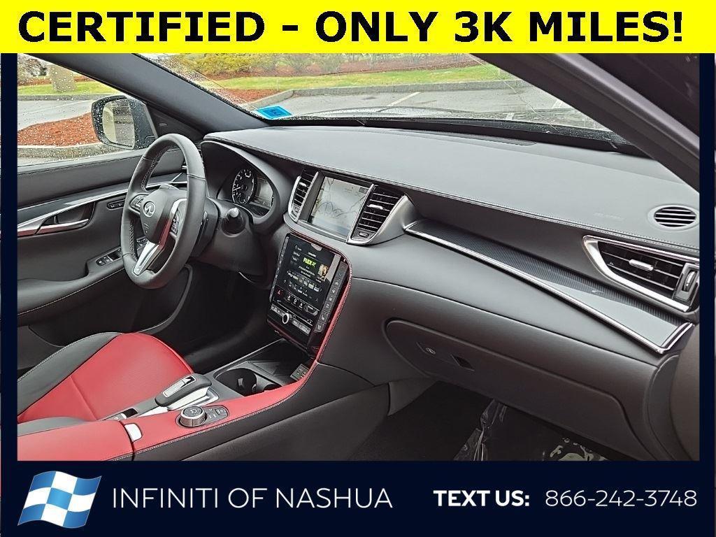used 2025 INFINITI QX50 car, priced at $38,900