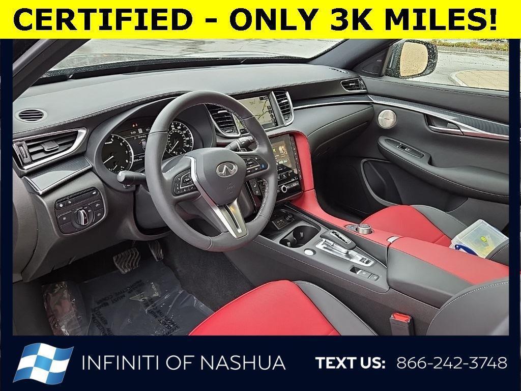 used 2025 INFINITI QX50 car, priced at $38,900